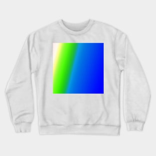 blue green yellow abstract texture Crewneck Sweatshirt